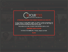 Tablet Screenshot of culpourtous.com